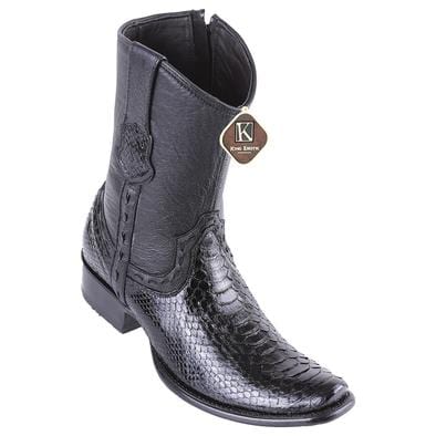 Men's King Exotic Original Python Skin Dubai Style Short Boots 479B57 1 479B5705-060  - from alligatorwarehouse.com