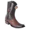 Men's King Exotic Original Shark Skin Dubai Style Short Boots 479B09 3 479B0905-060  - from alligatorwarehouse.com