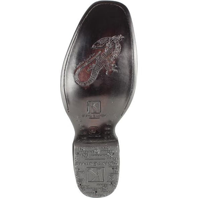 Men's King Exotic Original Lizard Skin Dubai Style Short Boots 479B07 2 479B0705-060  - from alligatorwarehouse.com