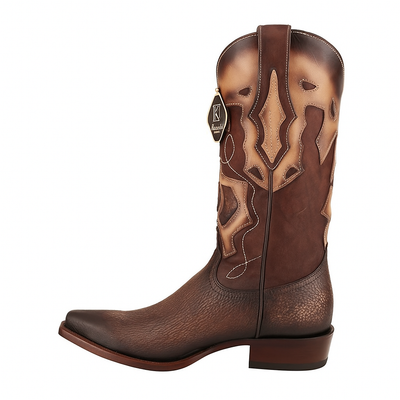 King Exotic Men's Shark Snip Toe Western Boots 23 -1  - from alligatorwarehouse.com
