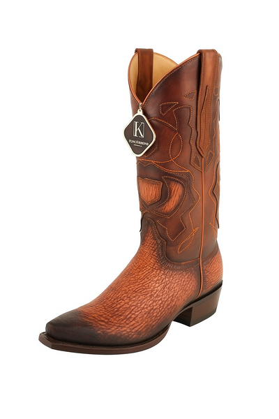 King Exotic Men's Shark Snip Toe Western Boots 32 -1  - from alligatorwarehouse.com