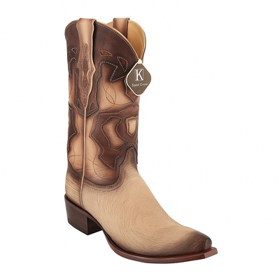 King Exotic Men's Shark Snip Toe Western Boots 28 -1  - from alligatorwarehouse.com