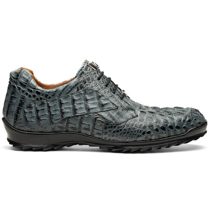 Marco Di Milano Kratos Gray Leather Luxury Shoe
