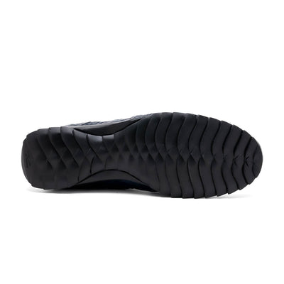 Marco Di Milano Kratos Men's Navy Shoes Exotic Caiman Crocodile Sneakers 5 KRATOS_CAIMAN FUSCUS_NAVY_7  - from alligatorwarehouse.com