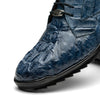 Marco Di Milano Kratos Men's Blue Jean Shoes Exotic Caiman Crocodile Sneakers 3 KRATOS_CAIMAN FUSCUS_BLUE JEAN_6  - from alligatorwarehouse.com