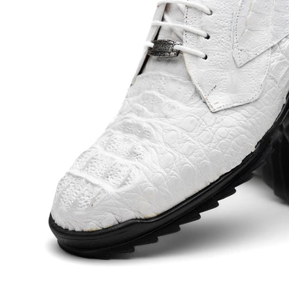 Marco Di Milano Kratos White Leather Loafers