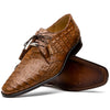 Marco Di Milano Lacio Bay Apache Caiman Crocodile Derby 2 LACIO_CAIMAN FUSCUS_BAY APACHE_8  - from alligatorwarehouse.com