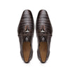 Marco Di Milano Lacio Brown Caiman Crocodile Derby 5 LACIO_CAIMAN FUSCUS_BROWN_8  - from alligatorwarehouse.com