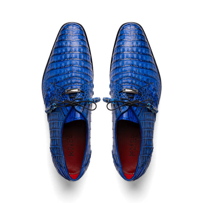 Marco Di Milano Lacio - Electric Blue Leather Loafers