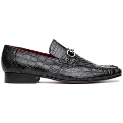 Marco Di Milano Caiman Bit Loafers Black