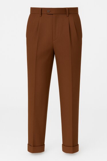Mens Wide Leg Dress Pants in 10 Colors Pleated Slacks