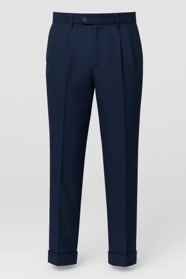 Mens Wide Leg Dress Pants in 10 Colors Pleated Slacks