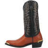 Dan Post Men's Dorsal Genuine Fish Leather Square Toe Boots - Brown 3 DP4102_7_D  - from alligatorwarehouse.com