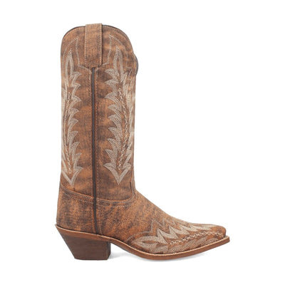 Laredo Women's Emmylee Snip Toe Leather Boots - Tan 52189 3 52189_8_M  - from alligatorwarehouse.com