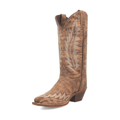 Laredo Women's Emmylee Snip Toe Leather Boots - Tan 52189 9 52189_8_M  - from alligatorwarehouse.com