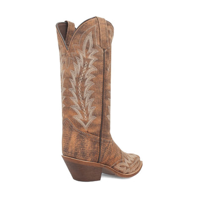 Laredo Women's Emmylee Snip Toe Leather Boots - Tan 52189 2 52189_8_M  - from alligatorwarehouse.com