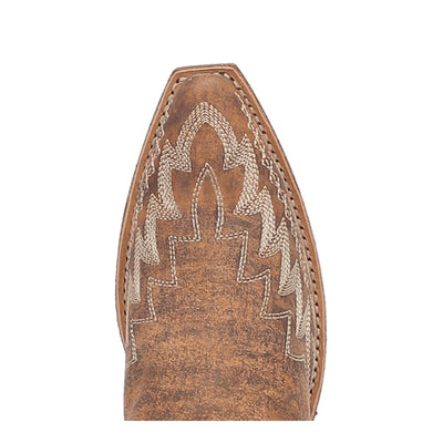 Laredo Women's Emmylee Snip Toe Leather Boots - Tan 52189 7 52189_8_M  - from alligatorwarehouse.com