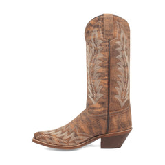 Laredo Women's Emmylee Snip Toe Leather Boots - Tan 52189