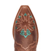 Laredo Women's Filly Snip Toe Leather Boots - Tobacco 20006 7 20006_6_M  - from alligatorwarehouse.com