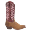 Laredo Women's Kama Snip Toe Leather Boots - Honey/Red 20005 3 20005_6_M  - from alligatorwarehouse.com