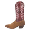 Laredo Women's Kama Snip Toe Leather Boots - Honey/Red 20005 4 20005_6_M  - from alligatorwarehouse.com