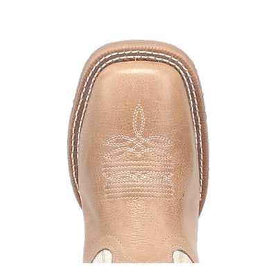 Laredo Women's Lydia Broad Square Toe Leather Boots - Sand 5603 7 5603_6_M  - from alligatorwarehouse.com