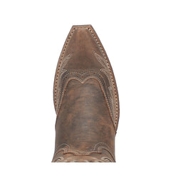 Laredo Women's Zury Snip Toe Leather Boots - Brown 54268