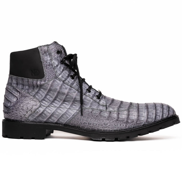 Marco Di Milano Leoni Oil Gray Leather Shoe