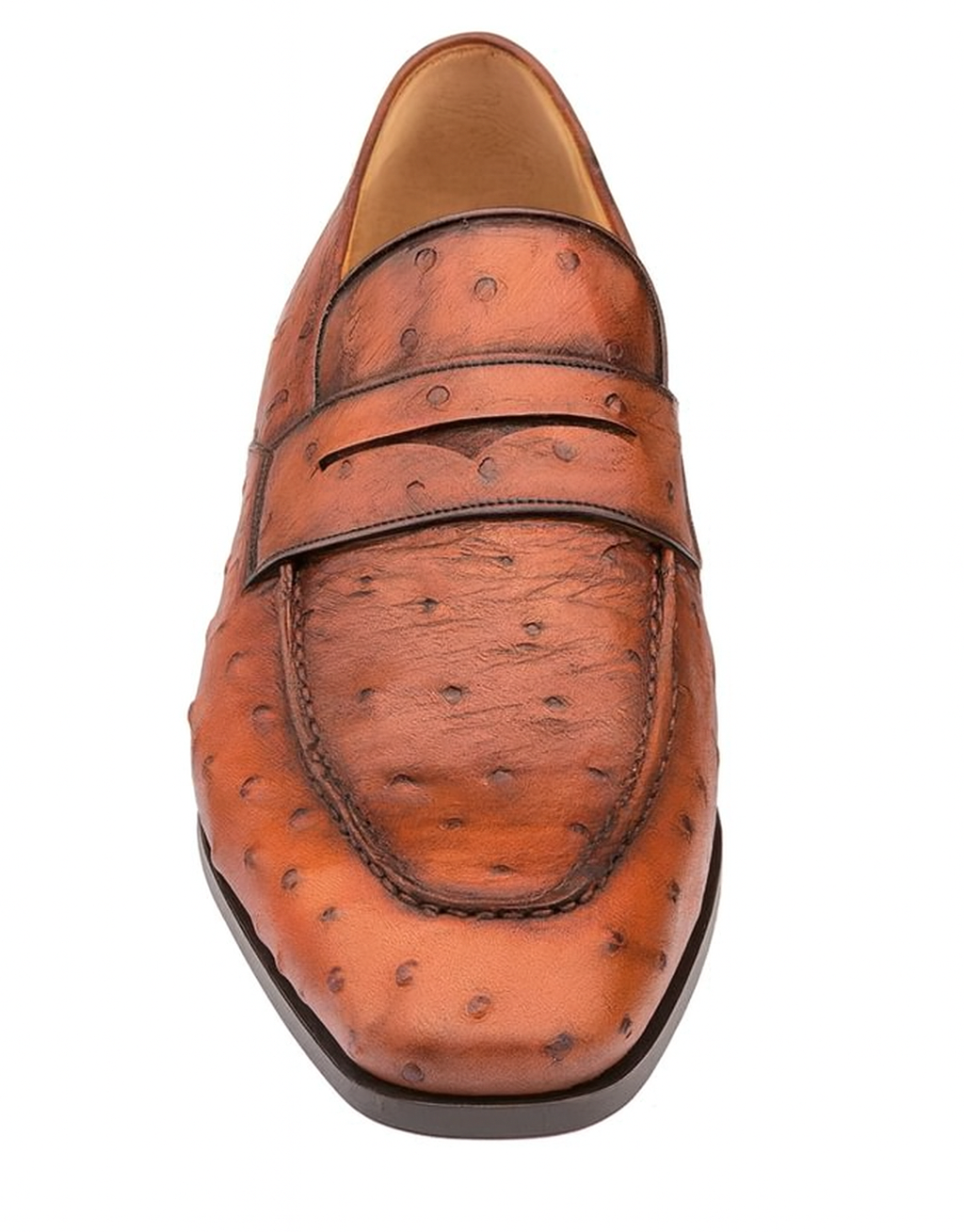 Lisbon Ostrich Brandy By Mezlan Made In Spain Brand