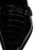 Lombardy Caiman Belly & Calfskin Monkstrap Dress Shoe 11   - from alligatorwarehouse.com