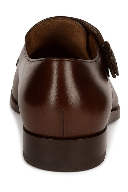 Lombardy Caiman Belly & Calfskin Monkstrap Dress Shoe