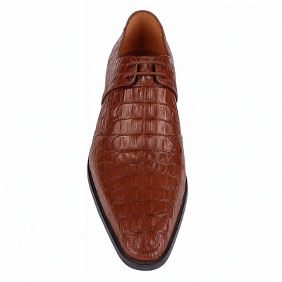 Lombardy Caiman Hornback Dress Shoes 7   - from alligatorwarehouse.com