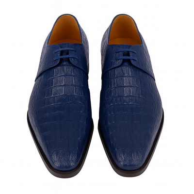 Lombardy Caiman Hornback Dress Shoes 14   - from alligatorwarehouse.com