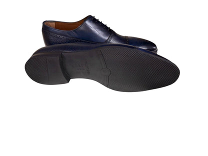 P0005228 -Lord -Cap toe Perforated -Navy