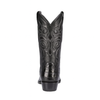 Los Altos Men's Black Genuine Caiman Tail Boots 7   - from alligatorwarehouse.com
