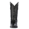 Los Altos Men's Black Genuine Full Quill Ostrich Boots 6   - from alligatorwarehouse.com