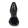 Los Altos Men's Black Genuine Full Quill Ostrich Boots 8   - from alligatorwarehouse.com