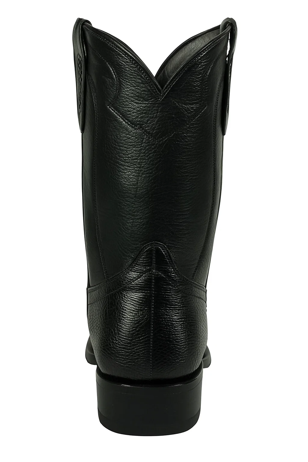 Los Altos Men's Genuine Lizard Teju Skin Leather Insole and Lining Zipper Black Roper Toe Boot