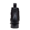 Los Altos Men's Wide Square Toe Caiman Belly Short Boots - Black 82BV8205 5 LAB-82BV8205-060  - from alligatorwarehouse.com