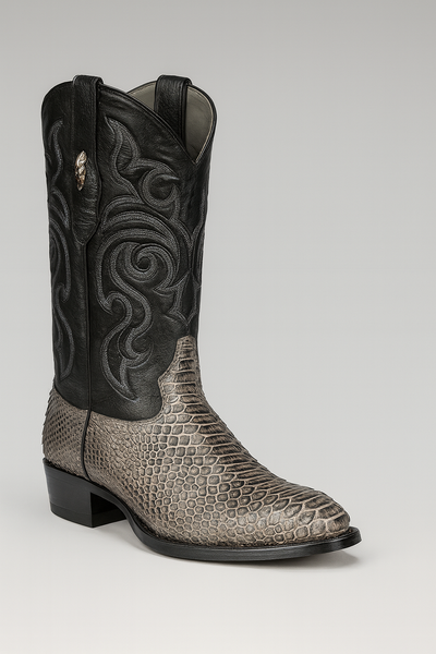 Men's Los Altos Python J-Toe Boots - Rustic 12 LAB-995788-060  - from alligatorwarehouse.com