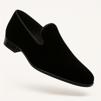 Lublin Velvet Black By Mezlan Made In Spain Brand