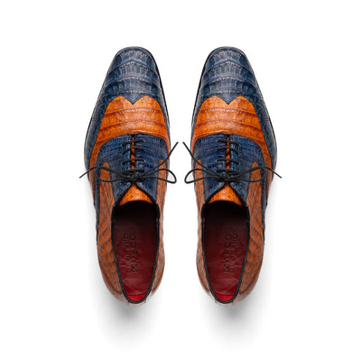 Caiman Blue Shoe