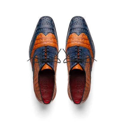 Caiman Blue Shoe