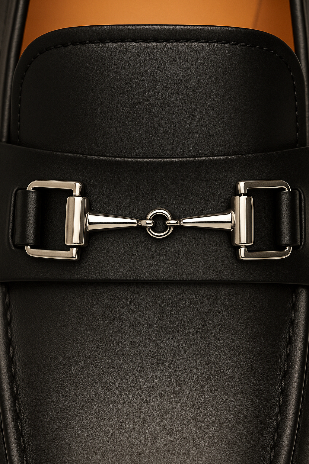 Mens Mezlan Brussels Metal Ornament Calfskin Loafer Dress Shoe in Tan