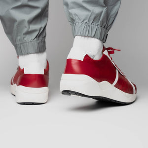 Marco Di Milano Lyon II - Red & White Leather Loafer