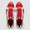 Marco Di Milano Lyon Ostrich Leg & Calfskin Sneakers 6 LYON_OSTRICH_GREEN-WITHE_8  - from alligatorwarehouse.com
