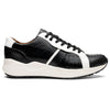 Marco Di Milano Lyon Ostrich Leg & Calfskin Sneakers 11 LYON_OSTRICH_GREEN-WITHE_8  - from alligatorwarehouse.com