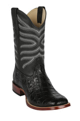 Men's Los Altos Shark Skin Wide Square Toe Boots