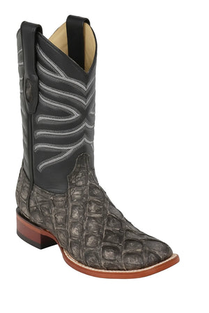 Men's Los Altos Shark Skin Wide Square Toe Boots