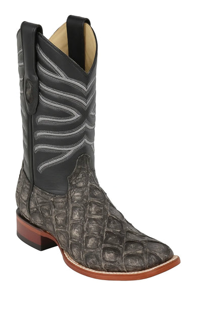 Men's Los Altos Shark Skin Wide Square Toe Boots